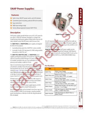 SNAP-PS5-24DC datasheet  